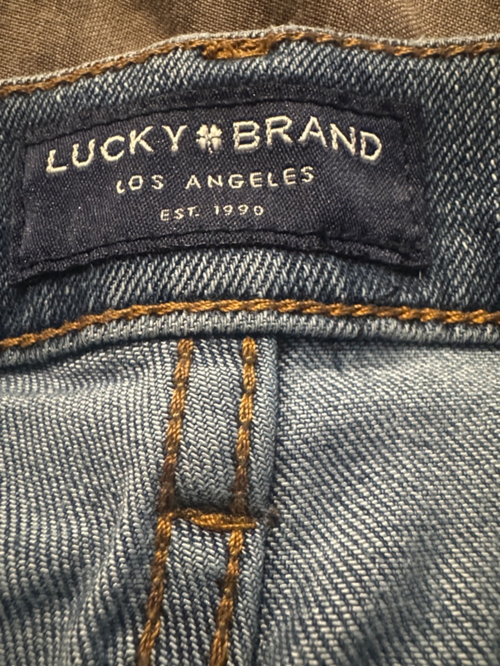 Lucky Brand Men's Slim Straight Jeans - Faded Blue